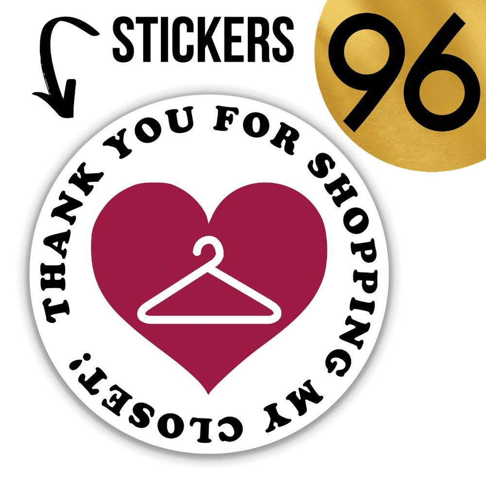 96 Posh Packaging Stickers Labels Poshmark Swag